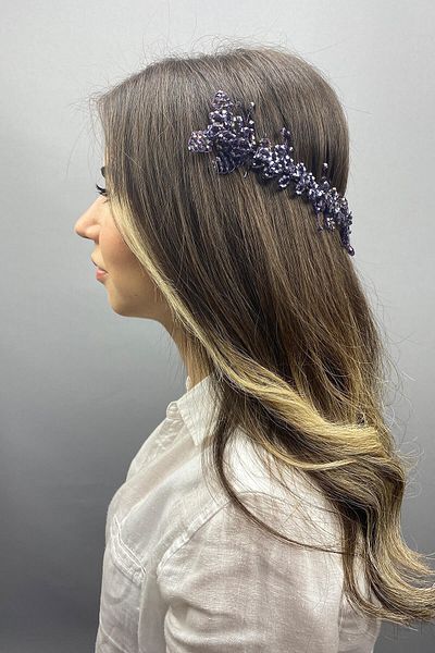 Hayalperest boncuk Accesoriu de păr Sıla Model Bridal Henna