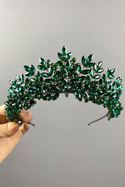 Hayalperest boncuk Asleny Bead Embroidered Bridal Henna Crown