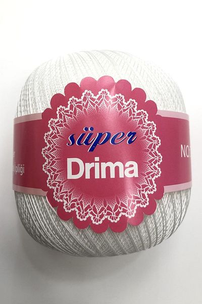 Hayalperest boncuk Κλωστή Drima White Lace No:70 100 gr (1 τεμάχιο)