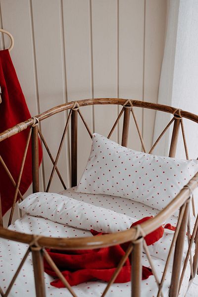 TBA COLLECTION Park Bed Duvet Cover Set (80X110)| Red Dots