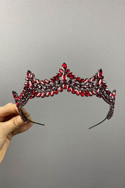 Hayalperest boncuk Coroana de mireasa Henna Venice cu pietre