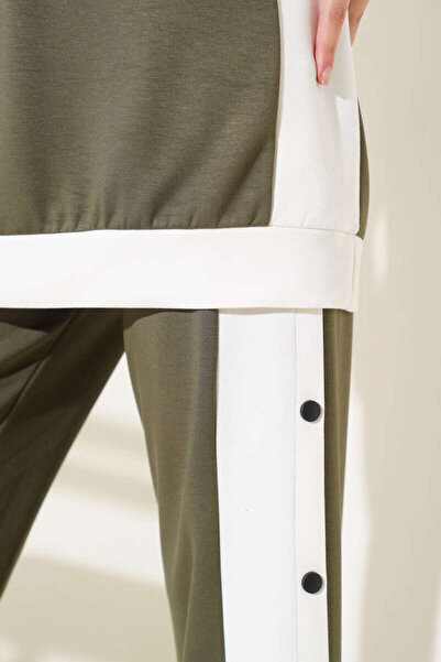 VOLT CLOTHİNG Women's Loyşa Stripe Detailed Double Suit