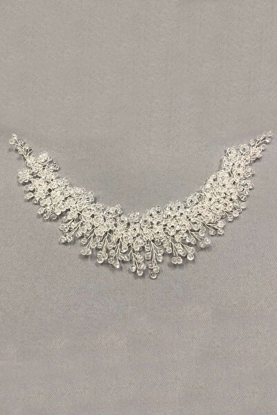 Hayalperest boncuk Accesoriu pentru păr și turban cu mărgele de cristal transparent