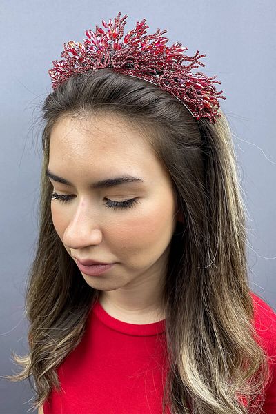 Hayalperest boncuk Coroana de mireasa Henna Model Zehra