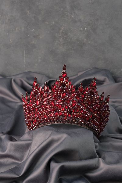 Hayalperest boncuk Coroana de mireasa cu henna brodata cu margele Paris High Intense