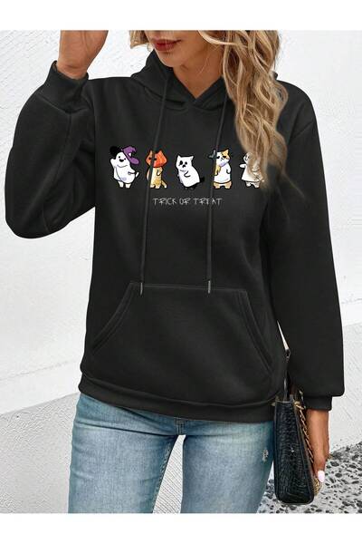 donamod سترة بغطاء للرأس حراري بتصميم رسوم متحركة للهالوين من سلسلة Coke