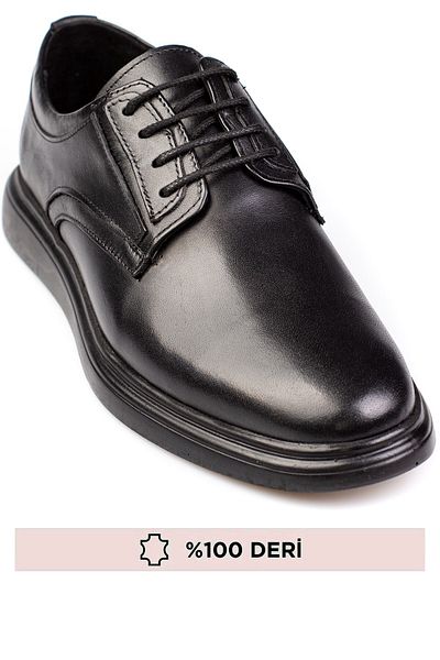 maximoda Pantofi pentru bărbați din piele naturală, talpă ortopedică, piele interioară și exterioară