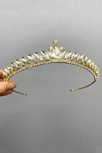 Hayalperest boncuk Coroana de Henna pentru Mireasa Ece Model Slim