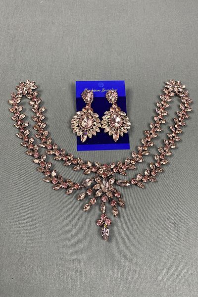 Hayalperest boncuk Accesoriu de păr Henna de mireasă Sultan Stone și cercei cu pietre