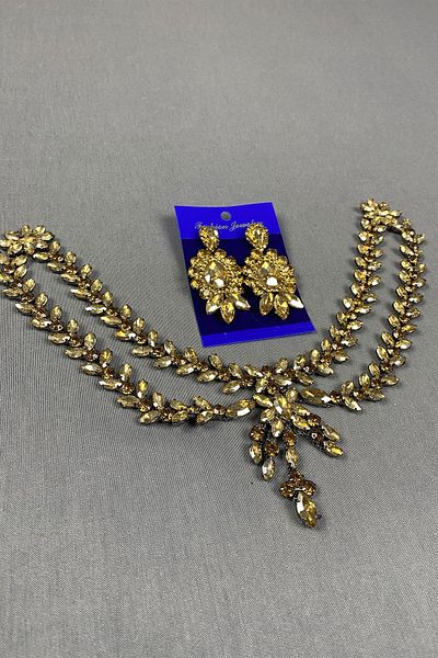 Hayalperest boncuk Στολή Sultan Stone Αξεσουάρ για τα μαλλιά Henna και σκουλαρίκια με σταγόνες