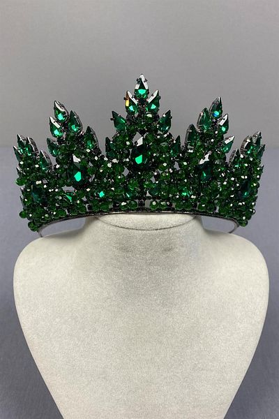 Hayalperest boncuk Coroană de mireasă cu henna brodata cu mărgele de lotus