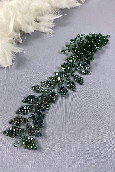Hayalperest boncuk Iliz Bridal Crystal Bead Hair and Turban Accessory
