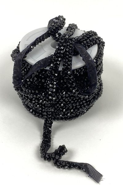 Hayalperest boncuk Crystal Bead Embroidered Ribbon