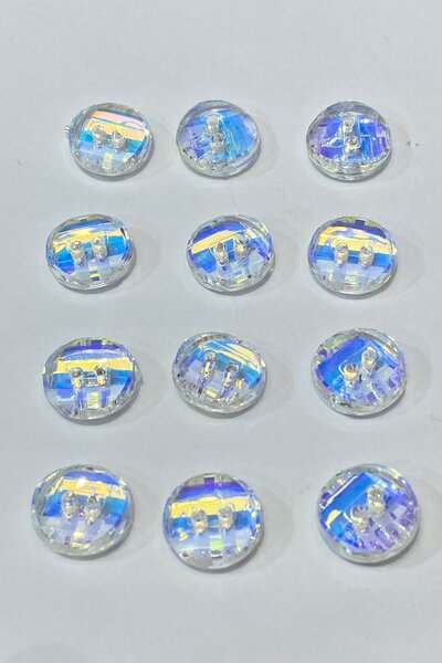 ESPEREST 10 Round Buttons - With Center Hole and Janjan