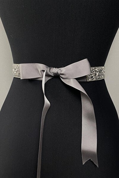 Hayalperest boncuk Rochie de seara din piatra cu lant brodat cu margele Curea in talie