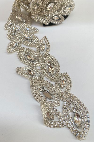 Hayalperest boncuk Large Ironed Bright Beaded Strip Curb Sconce