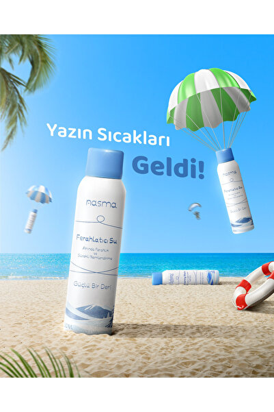 NASMA Serinletici , Nemlendirici Su 150 ml , Refreshing Water 150 ml Alkolsüz...