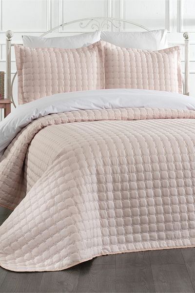 Levanzo Alden Powder Double Bedspread