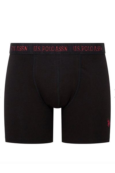 U.S. Polo Assn. Ανδρικό σετ USPA Modal Boxer 3 με άδεια χρήσης - Μαύρο/Γκρι/Ανθρακί