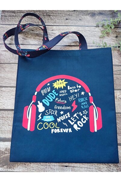 doktorbonem سماعة الموسيقى تحت عنوان حقيبة قماش مطبوعة منقوشة حزام الكتف حقيب...