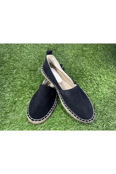 YANES CREATION Genuine Leather and Linen Women's Handmade Espadrilles