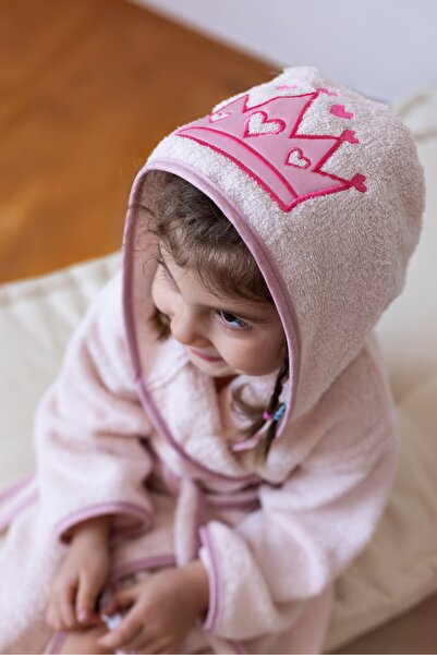 calove روب حمام للأطفال 100% قطن موديل الأميرة روب حمام للأطفال