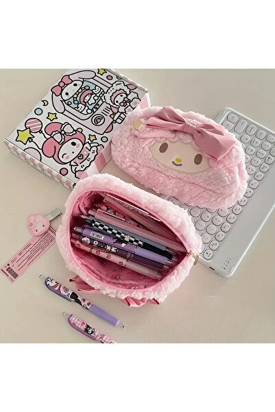 Mucizelerevi SANRIO My Melody Плюшевий пенал Високоємний пенал Шкільні аксесуари