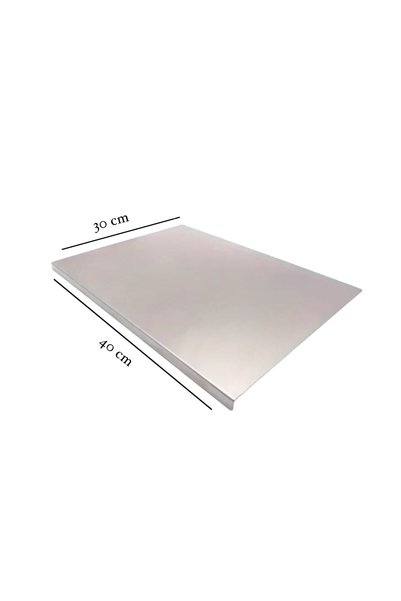 Stainless Art Pack of 2 Stainless Steel Metal Workbench Protector & Cutting Board