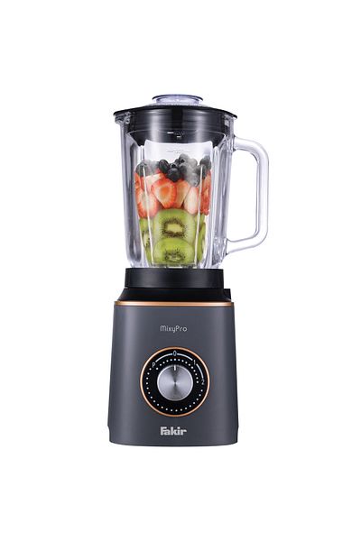 Fakir Mixypro Blender 1.5l, Resistant Glass Bowl, 3 Programs, 6-Blade Blade, 800w