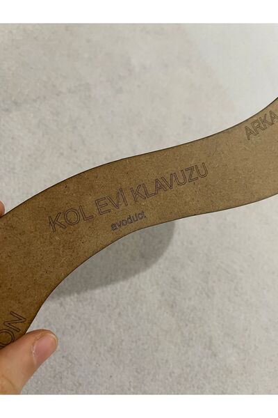 GBA Kol Evi Klavuzu Dikiş Kalıbı Kol Çizimi Ön ve Arka Kol Oyuntusu Çizme Cetveli