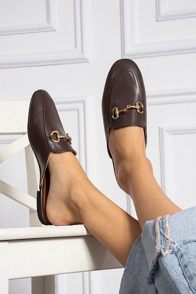 BappaSlipper Bappa Elegance Slippers-Brown