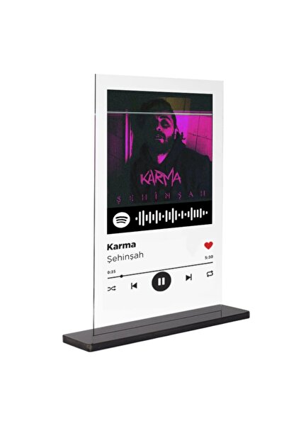 shop Dekorif-Spotify Plak - Şehinşah / Karma 15x20cm