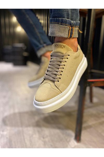 Knack Casual Παπούτσια 421 Mink Suede