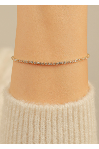 kuyumcu nurettin 3.20 gr (GRAM) Su Yolu Bileklik Künye 14 Ayar Altın (ROSE-SA...