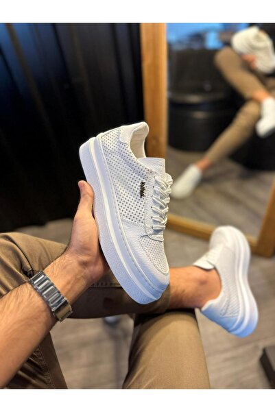 Knack Λευκά Casual Παπούτσια - Μοντέλο 013