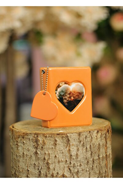 Güneş Kırtasiye ألبوم صور إنستاكس مقاس 6 × 9، حامل بطاقات صغير على شكل قلب