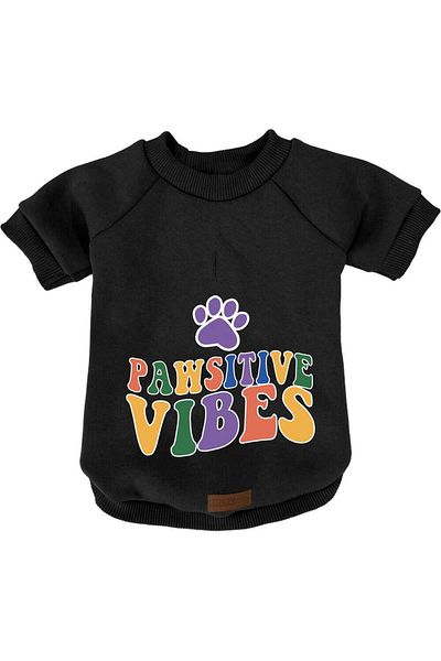 MPZ Pets Cat and Dog Outfit & Dress - Black Sweatshirt