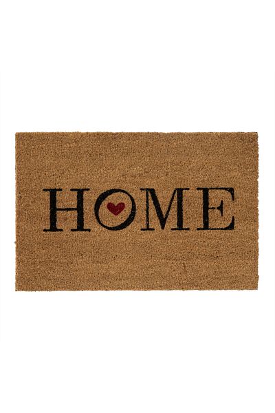 Mudo Concept Home with Red Heart Door Mat for 40X60