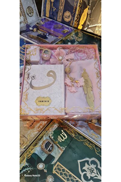 AGH Değerli Hediyeler İsme Özel Kuranı Kerim Seti Çeyiz Bohça Setleri