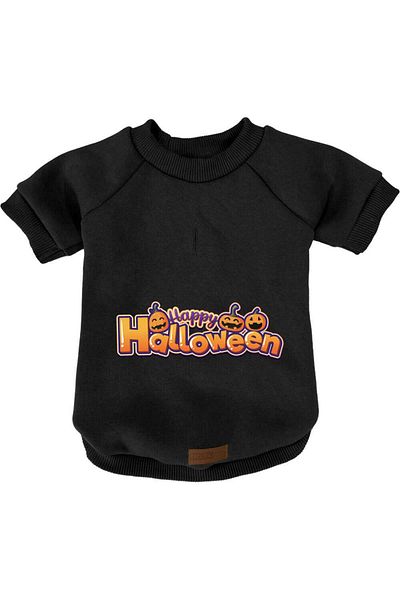 MPZ Pets Cat and Dog Outfit & Dress Black Sweatshirt Halloween