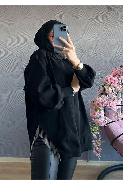 Neva Style tunica pulover hijab cu lanțuri