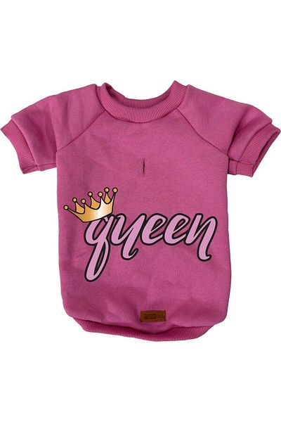 MPZ Pets Pink Sweatshirtqueen - Cat and Dog Clothing & Dress