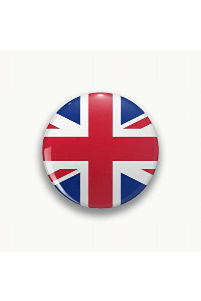 rebelberi Birleşik Krallık İngiltere Bayraklı Rozet