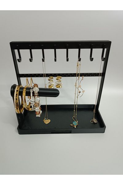 Shan Multi Black Jewelry Organizer Stand