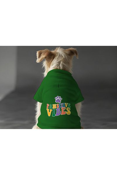 MPZ Pets Green Sweatshirt and Dress Cat and Dog Outfit