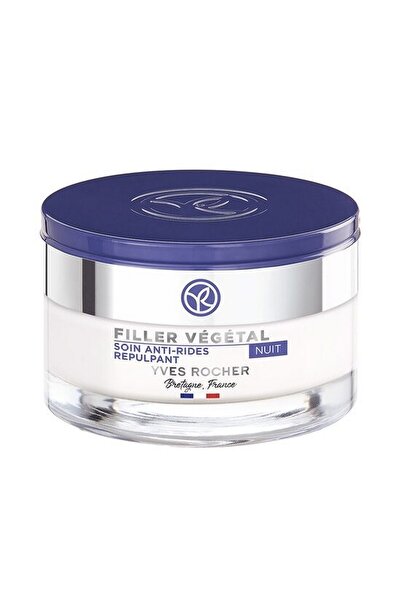 Yves Rocher - Gece Kremi - Dolgunlaştırıcı Bitkisel Hyaluronik Bakım / Filler...
