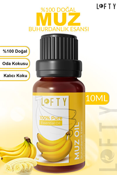 Lofty Muz Uçucu Yağ Buhurdanlık Esansı Oda Kokusu Uçucu Esansiyel Yağ Buhur Y...