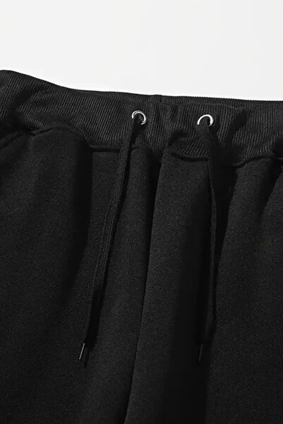 Wish BF Kadın Rahat Kapüşonlu Sweatshirt ve Eşofman Takımı Kelebek Düğümlü Boş Zaman Eşofman Takımı