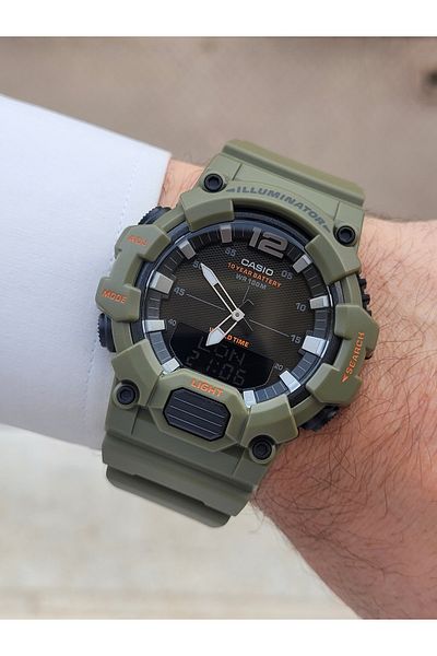 Casio Khaki Color Men's Wristwatch