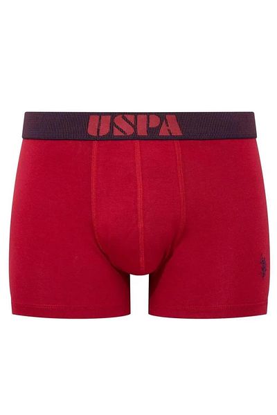 U.S. Polo Assn. Men's Licensed Uspa Modal Boxer Set of 3 - Burgundy Navy Blue Anthracite